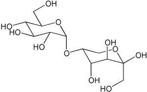 Sturcture chimique du Leucrose.